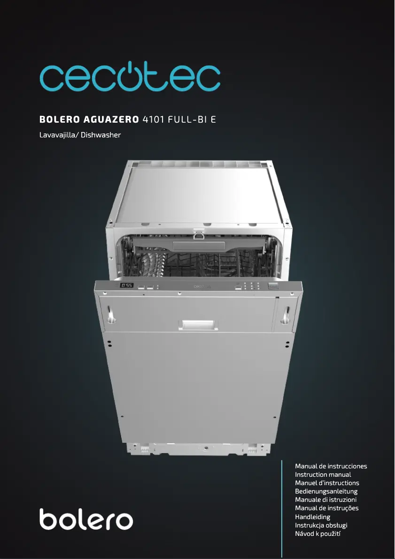 Página 1 del manual Manual de usuario Cecotec Bolero Aguazero 6500 FULL-BI C