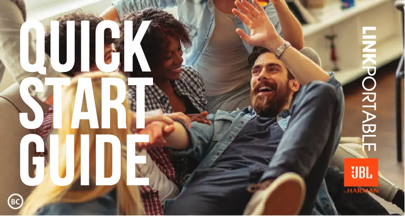 Page 1 de la notice Manuel utilisateur JBL Link Portable