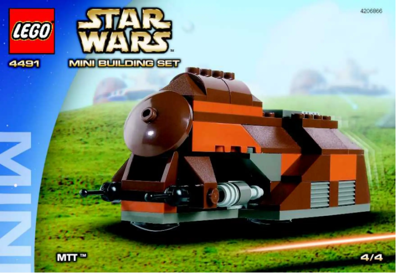 Page n°1 - Manuel utilisateur Lego Star Wars 4491