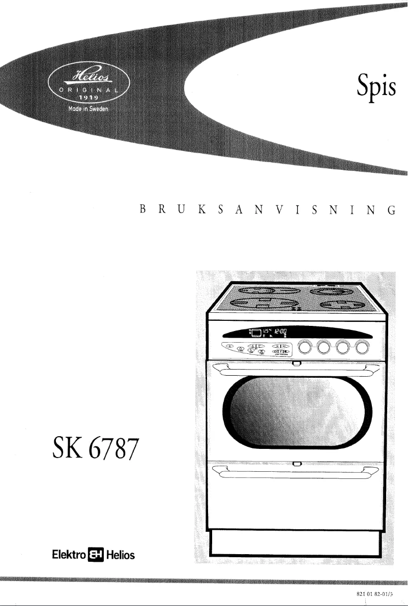 Image de la première page du manuel de l'appareil SK6787