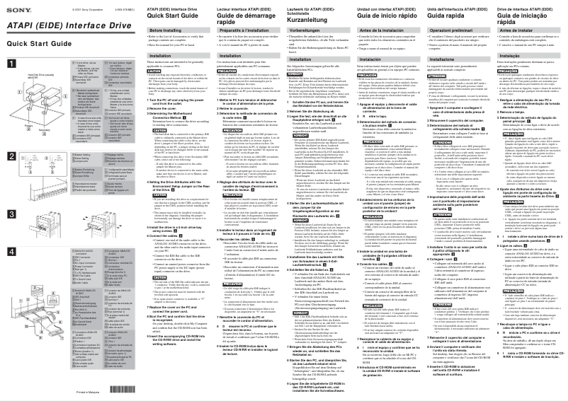Page 1 de la notice Manuel utilisateur Sony CRX-160E
