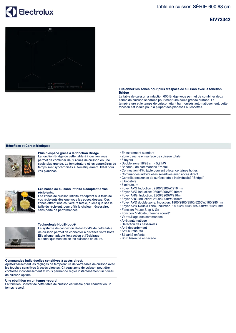 Image de la première page du manuel de l'appareil EIV73342