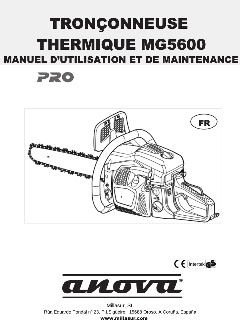 Imagen de la primera página del manual del dispositivo MG5600