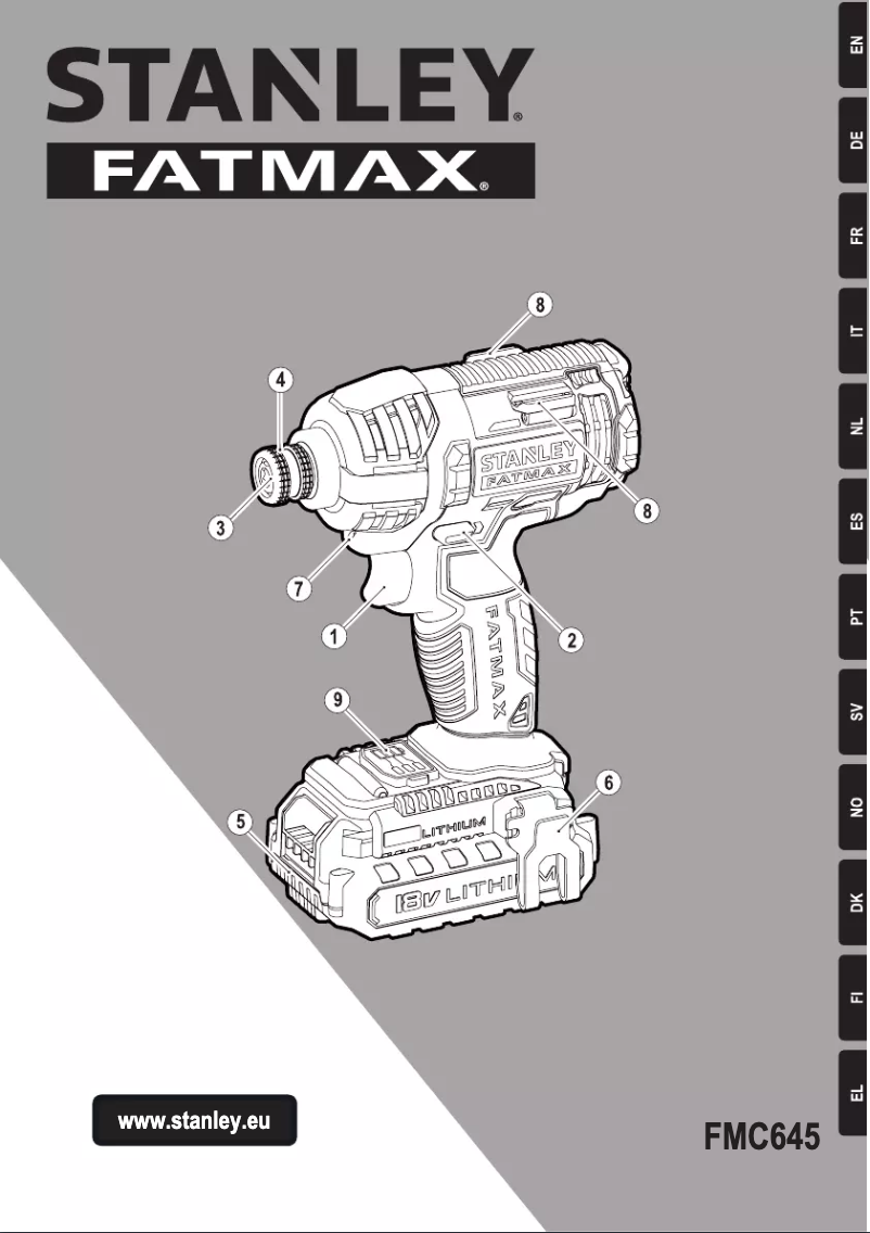 Page n°1 - Manuel utilisateur Stanley FMC645