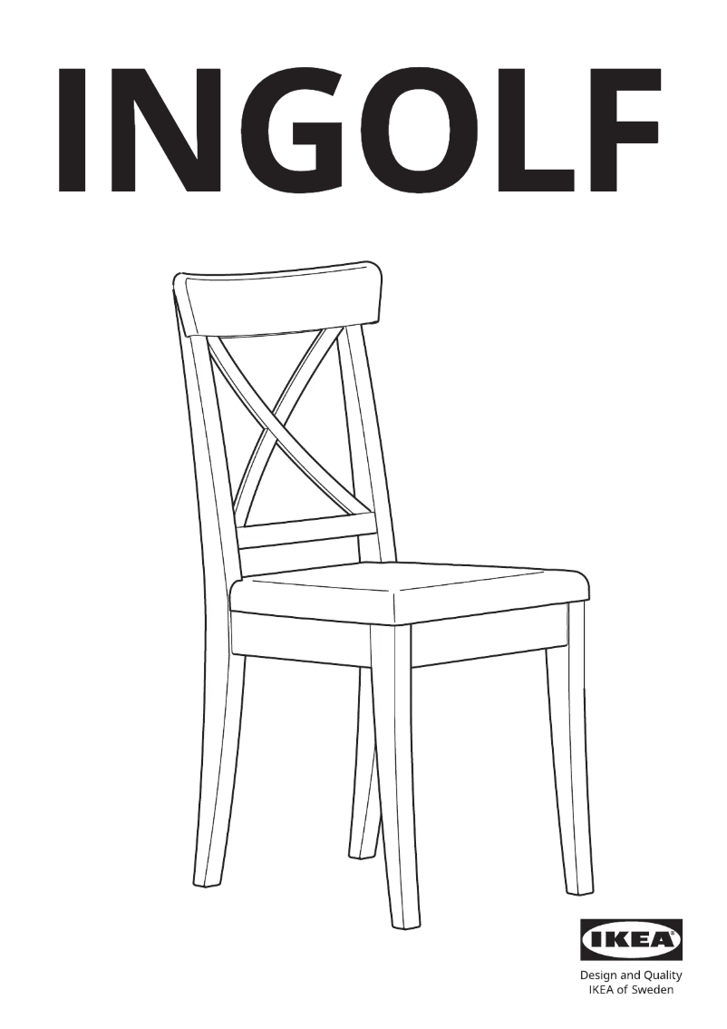 Página 1 del manual Manual de usuario Ikea INGOLF 504.730.73