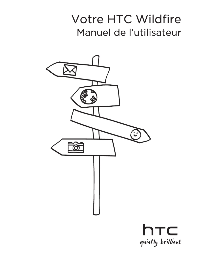 Page 1 de la notice Manuel utilisateur HTC Wildfire