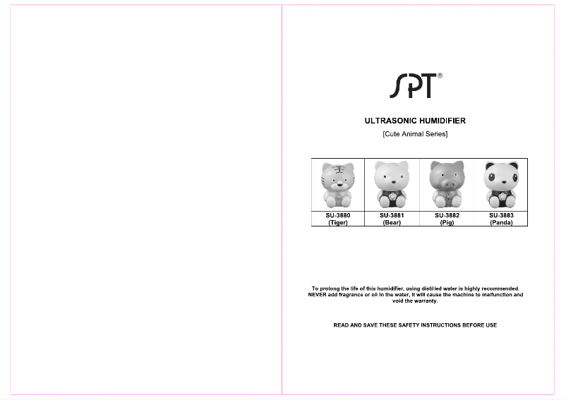 Page 1 de la notice Manuel utilisateur Sunpentown SU-3883