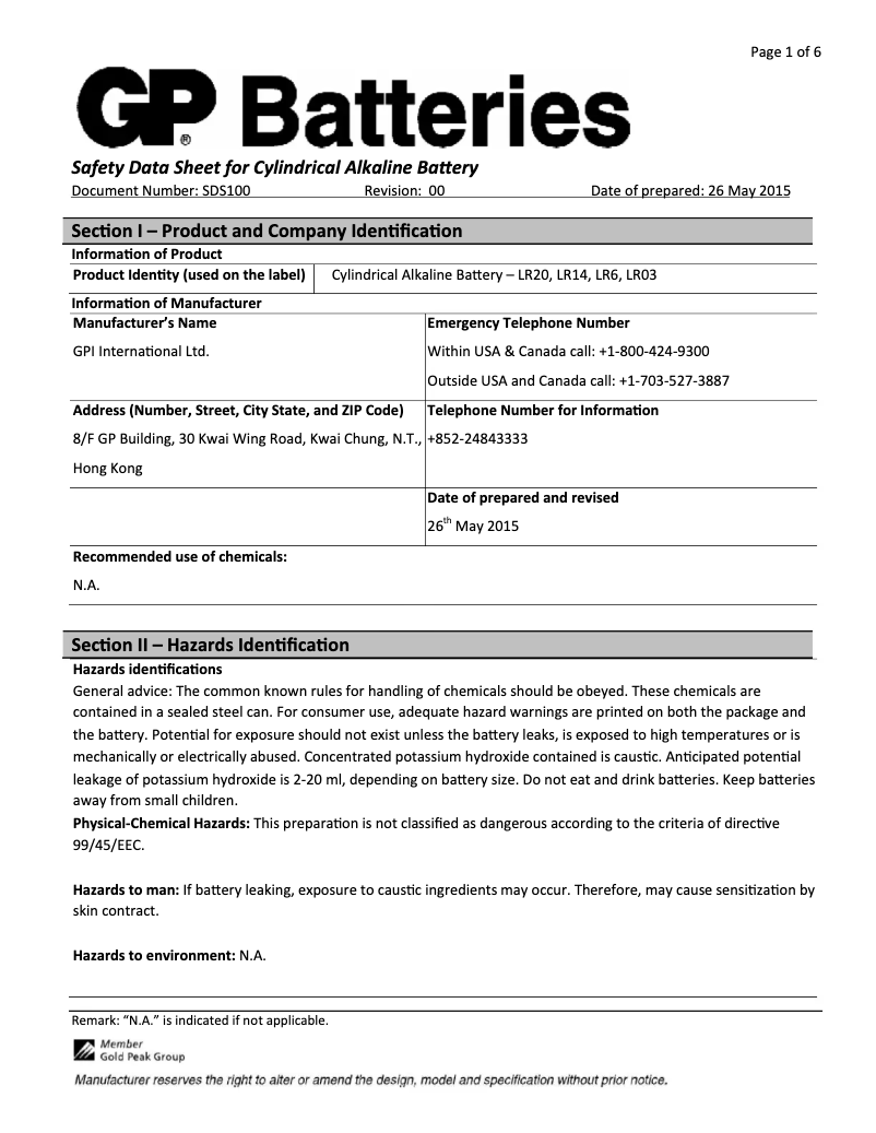 Page 1 de la notice Fiche technique Klein Tools NCVT-6
