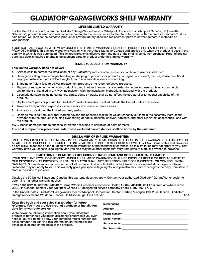 Image de la première page du manuel de l'appareil GARS774XEG