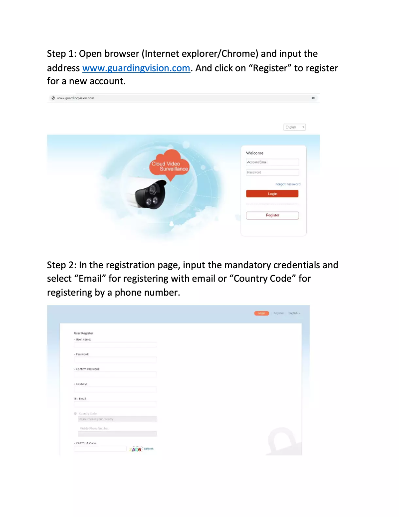 Page 1 de la notice Guide d'installation EtiamPro CCTVPROM21W