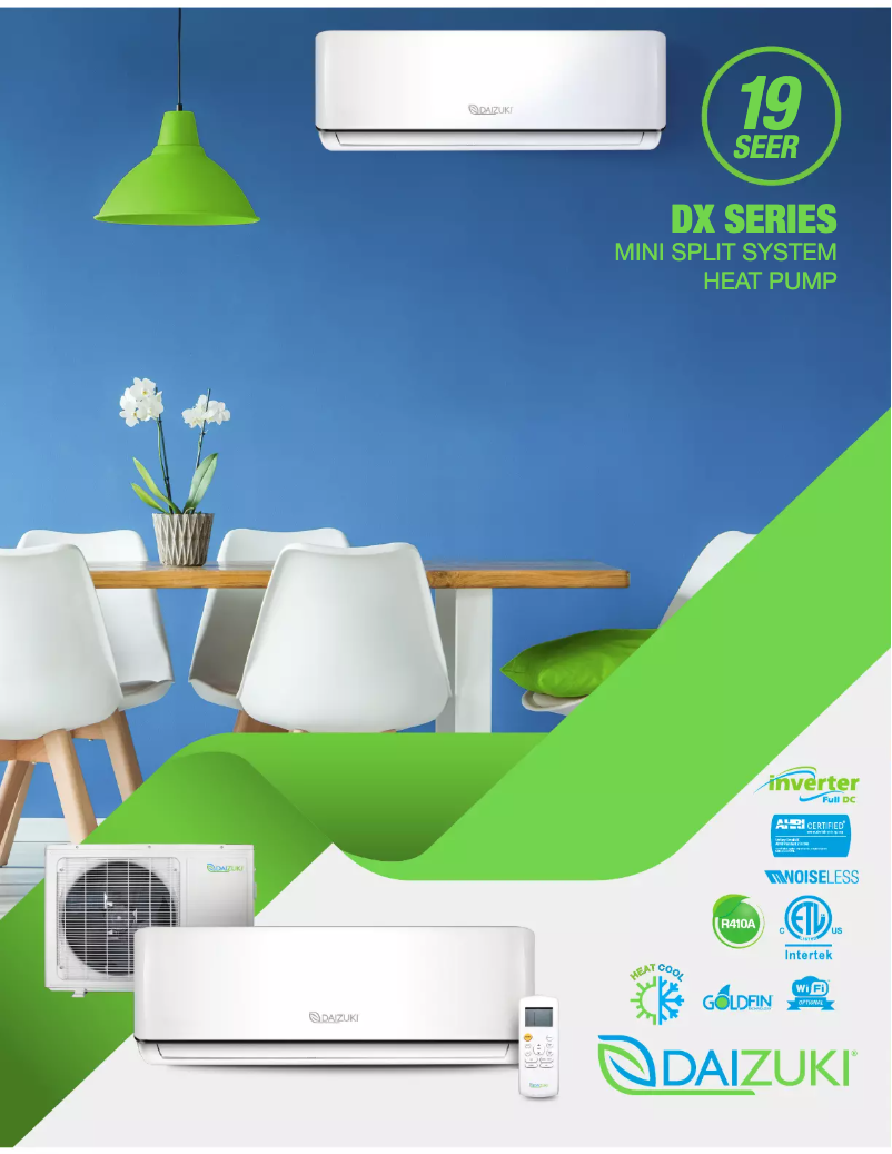 Image de la première page du manuel de l'appareil DX18X426H-19