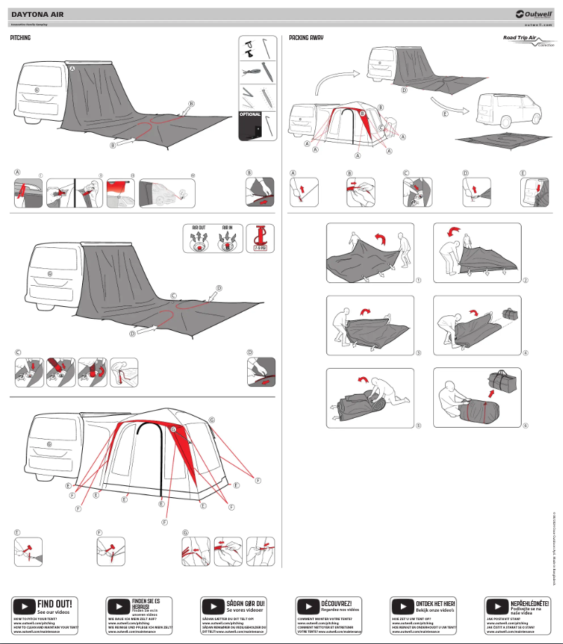 Image de la première page du manuel de l'appareil Daytona Air