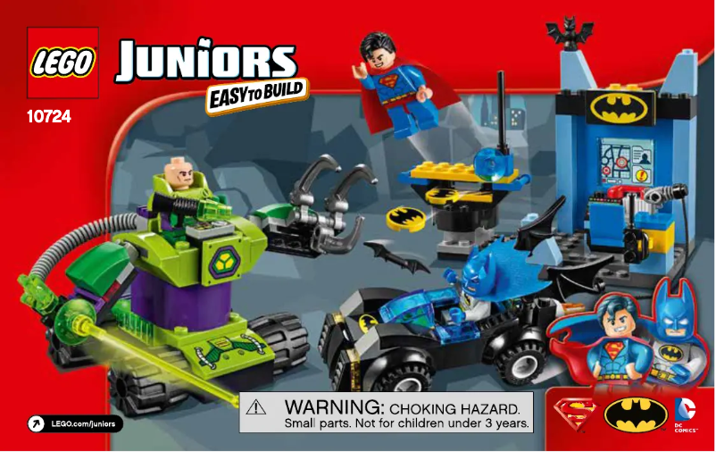 Page 1 de la notice Manuel utilisateur Lego Juniors 10724