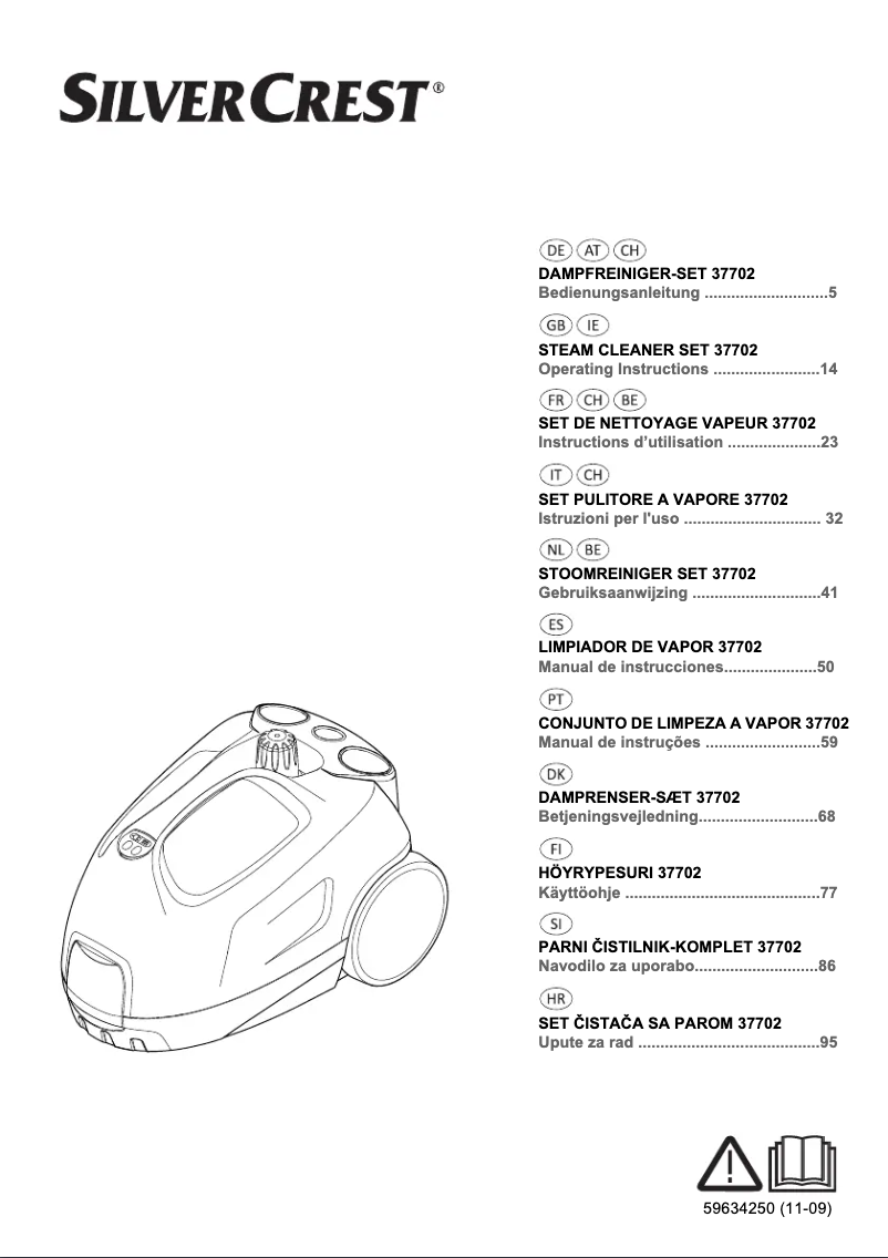 Image de la première page du manuel de l'appareil 37702