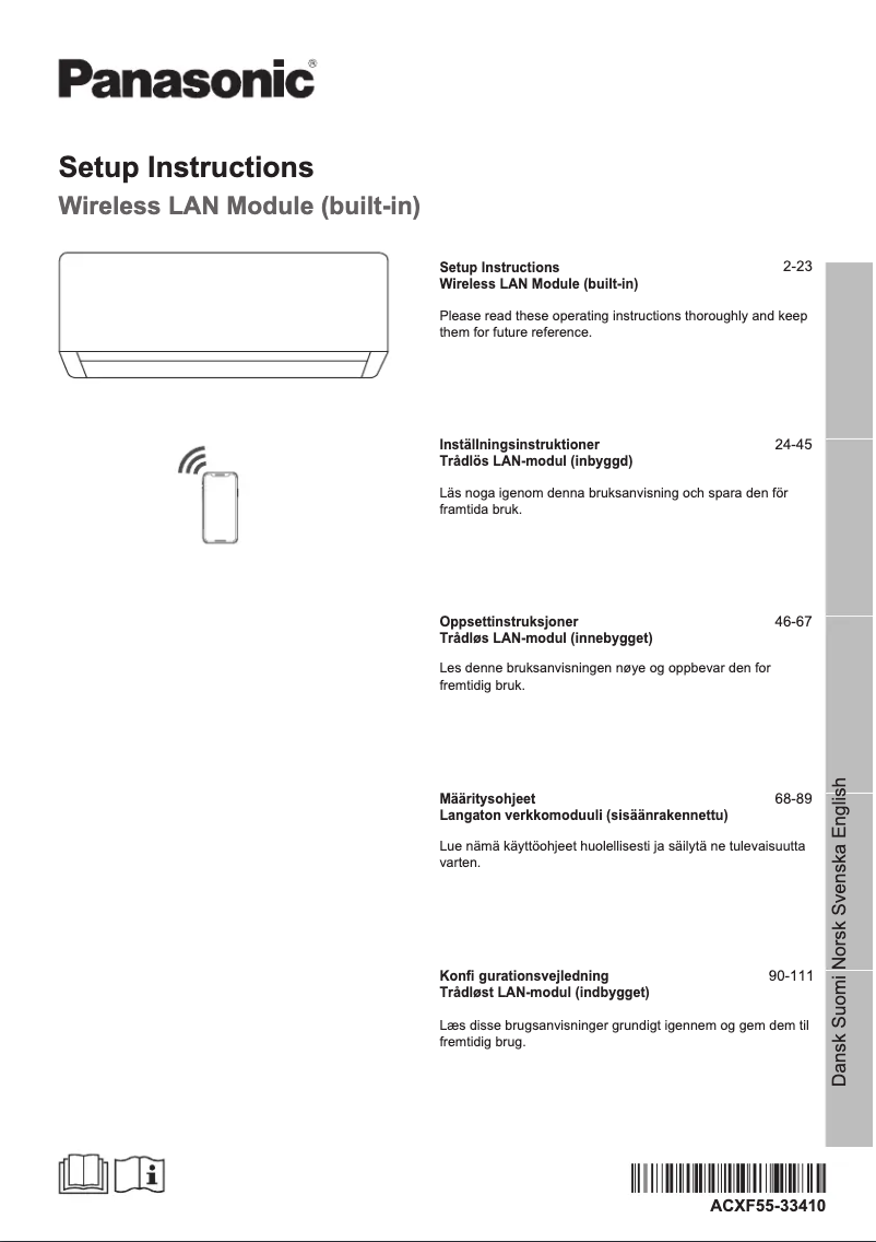 Page 1 de la notice Manuel utilisateur Panasonic CS-NZ50YKE