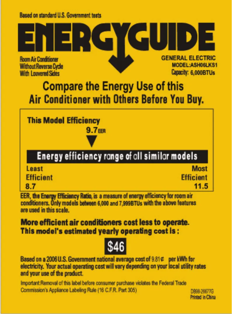 Image de la première page du manuel de l'appareil ASH06LK