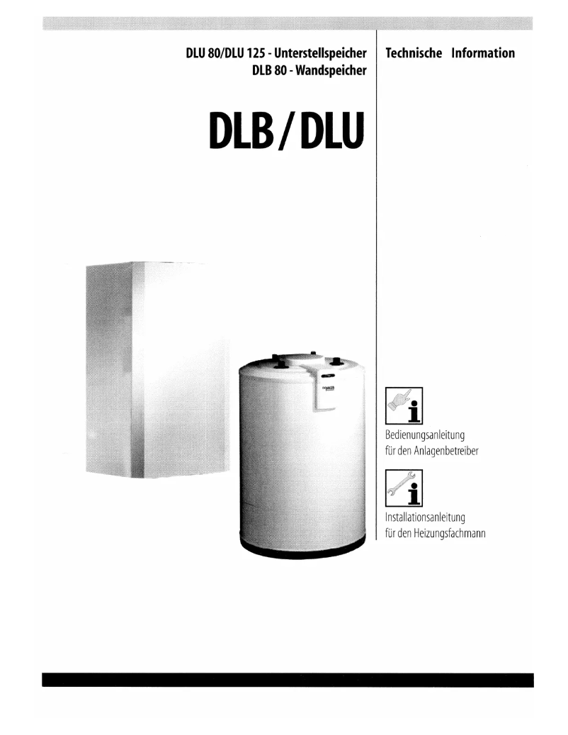 Image de la première page du manuel de l'appareil DLB 80