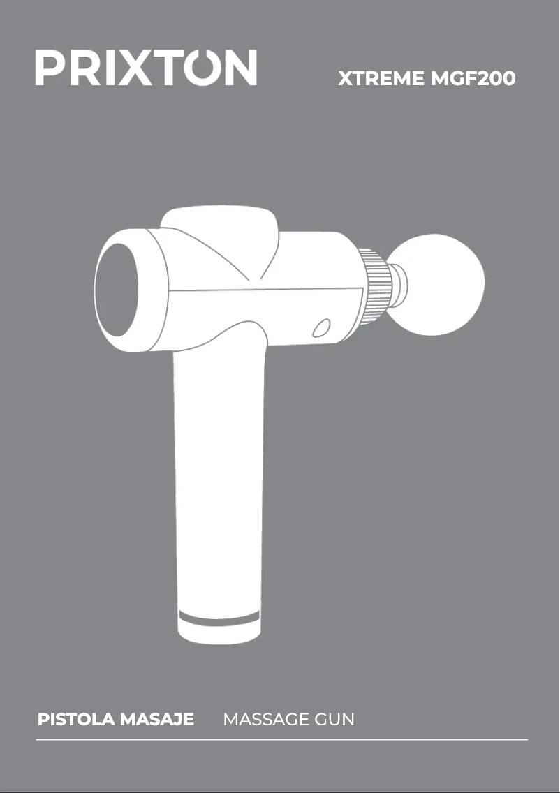 Page 1 de la notice Manuel utilisateur Prixton MGF200