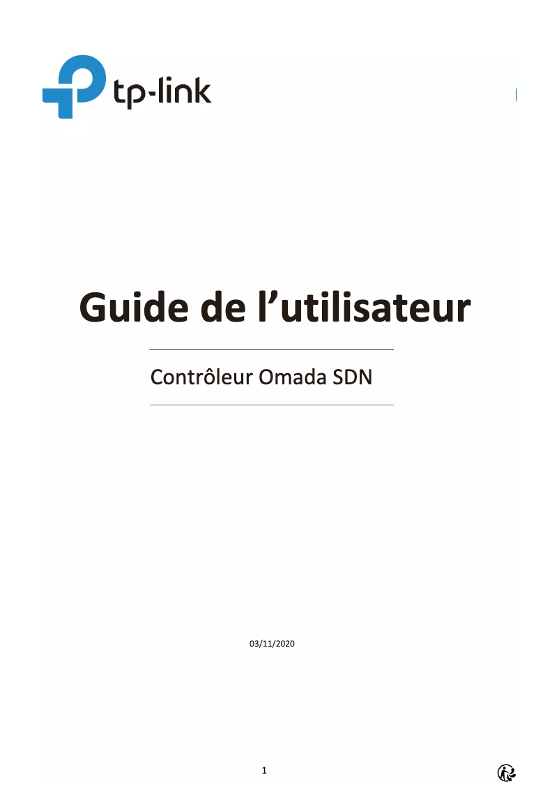 Página 1 del manual Manual de usuario TP-Link Omada SDN Controller