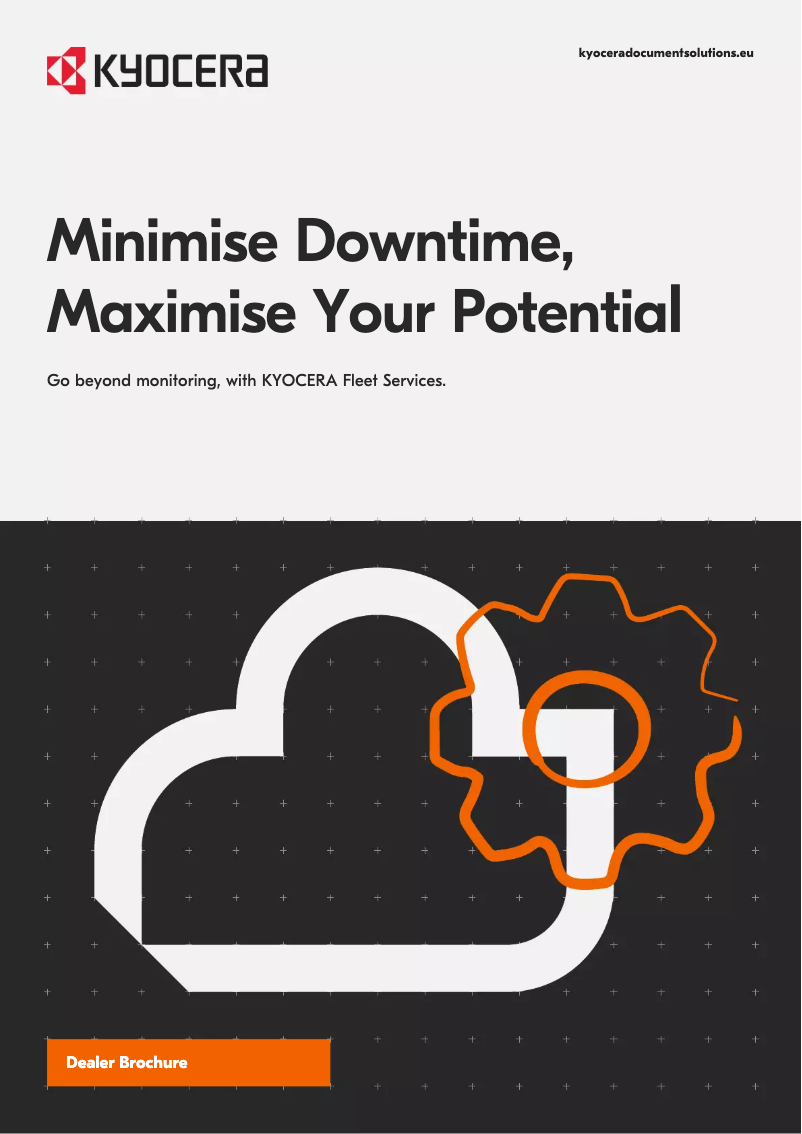 Page n°1 - Fiche technique Kyocera Fleet Services