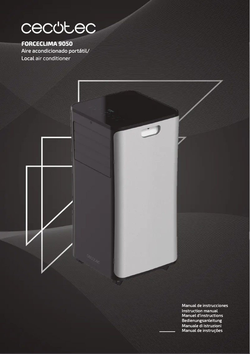 Page n°1 - Manuel utilisateur Cecotec ForceClima 9050