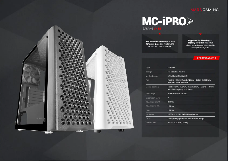 Image de la première page du manuel de l'appareil MC-iPRO