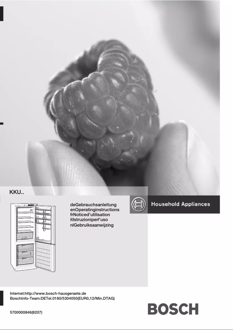 Page n°1 - Manuel utilisateur Bosch KKU334A1