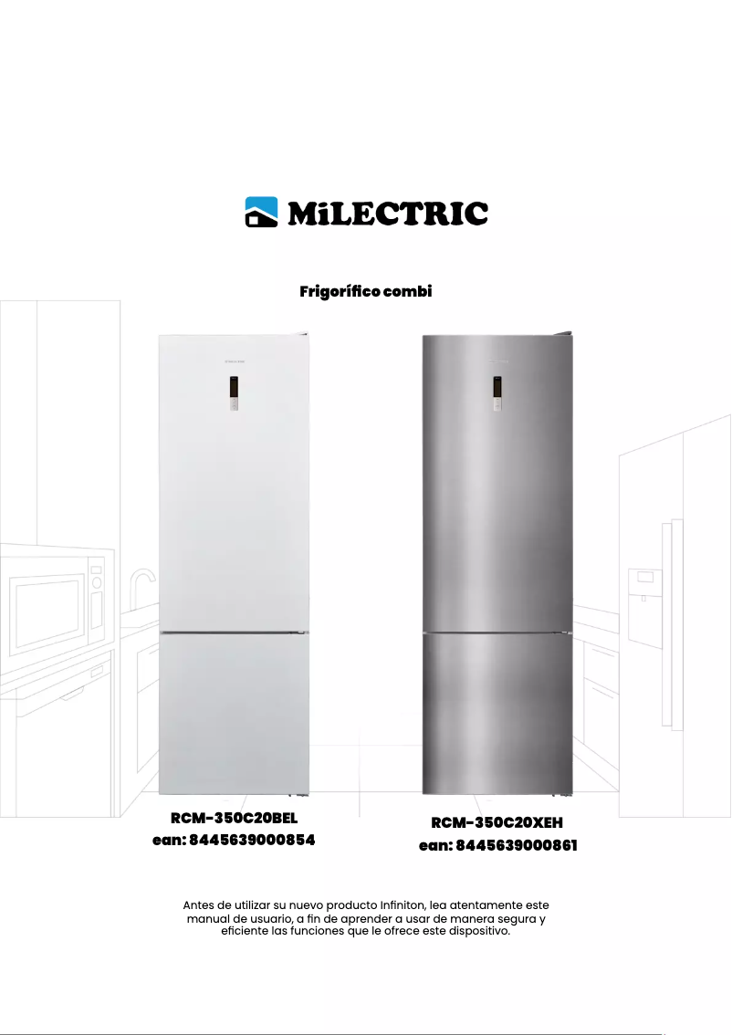 Página 1 del manual Manual de usuario Milectric RCM-350C20XEH