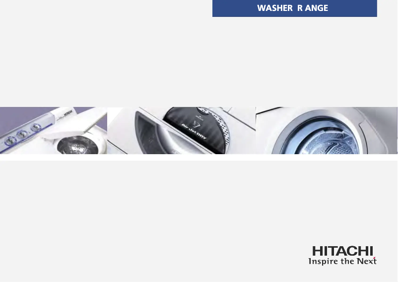 Image de la première page du manuel de l'appareil HWF-800X