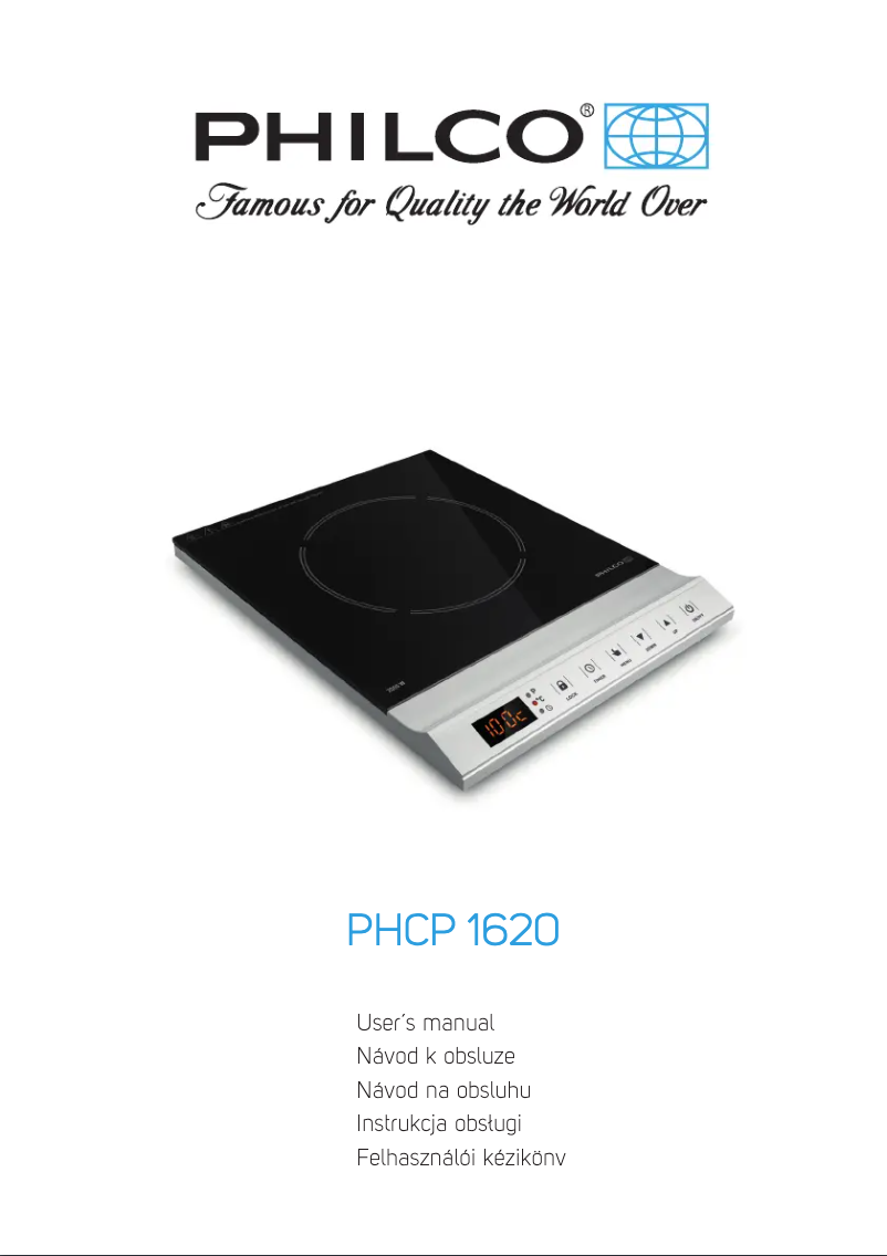 Page 1 de la notice Manuel utilisateur Philco PHCP 1620