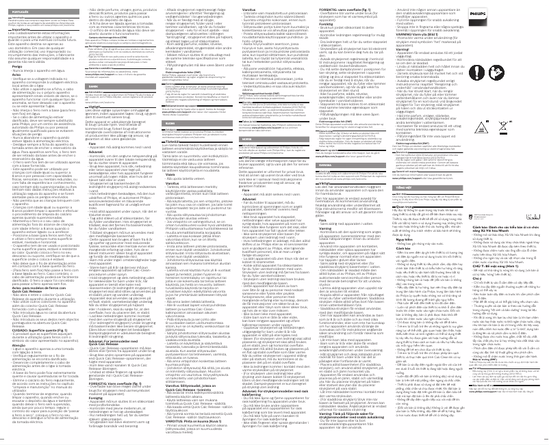 Página 1 del manual Manual de usuario Philips Azur GC4905