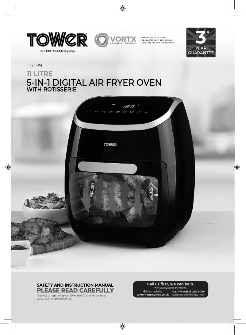 Page 1 de la notice Manuel utilisateur Tower Xpress Pro T17039