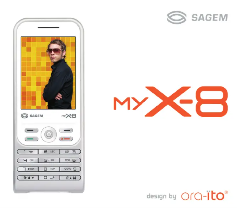 Page n°1 - Manuel utilisateur Sagem MY X-8