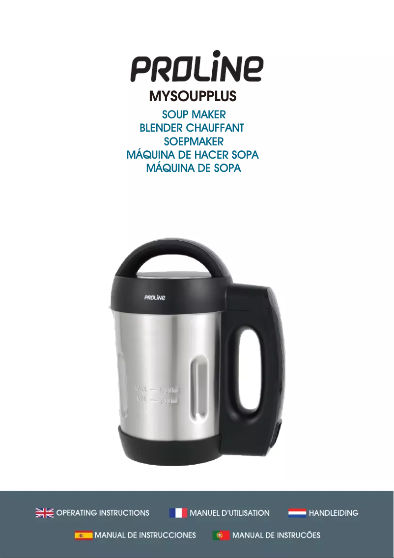 Imagen de la primera página del manual del dispositivo MYSOUPPLUS