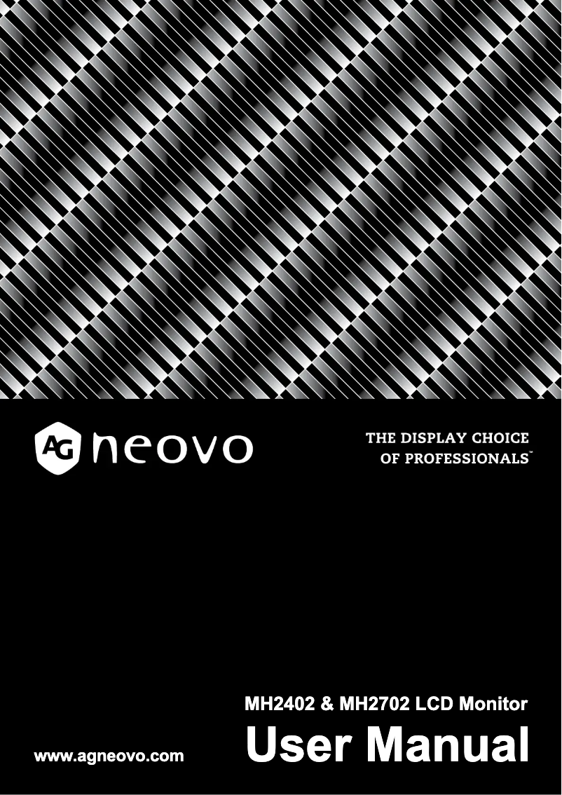 Image de la première page du manuel de l'appareil MH2402