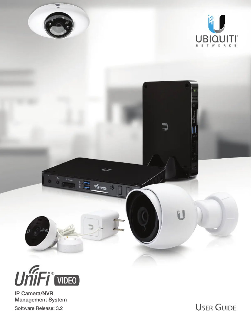 Page 1 de la notice Manuel utilisateur Ubiquiti Networks UniFi G3 Dome