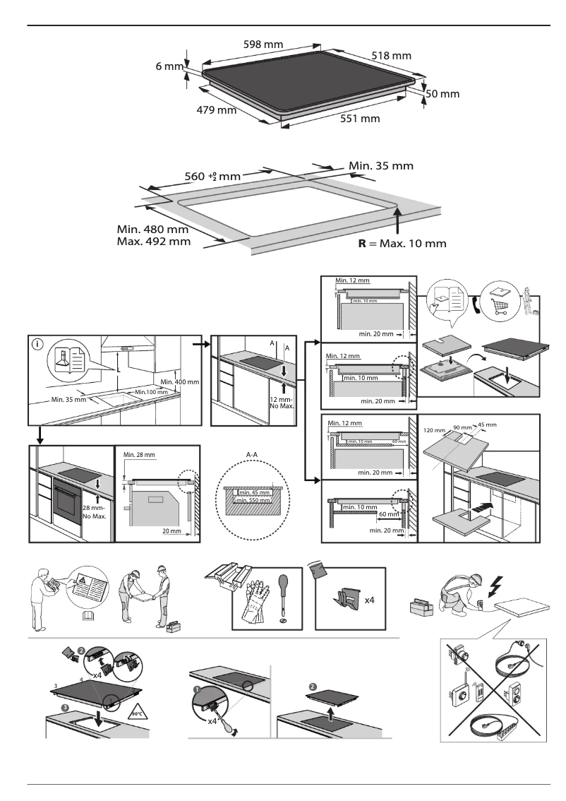 Page 1 de la notice Manuel d'utilisation et d'entretien Bauknecht BS 5860F CPAL