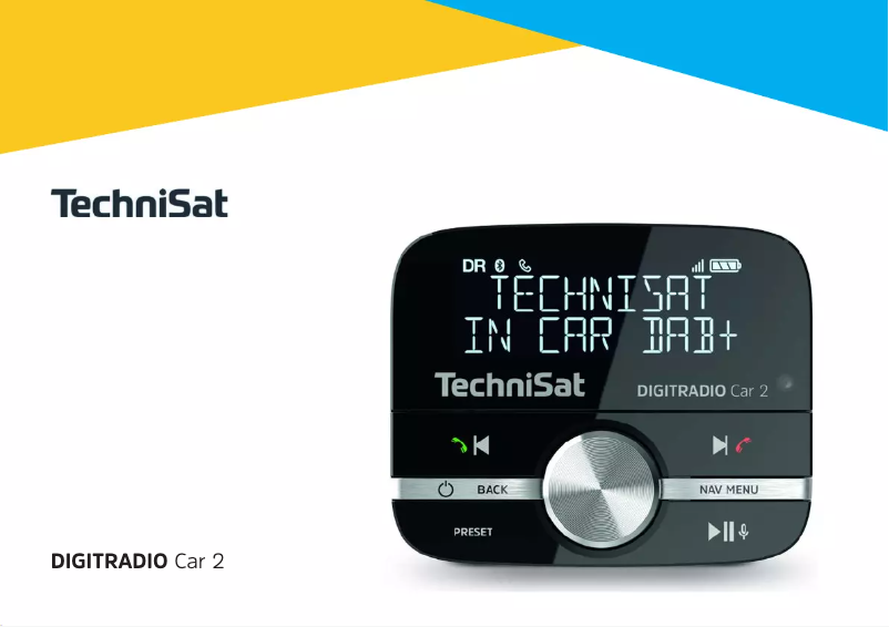 Page n°1 - Manuel utilisateur TechniSat Digitradio Car 2