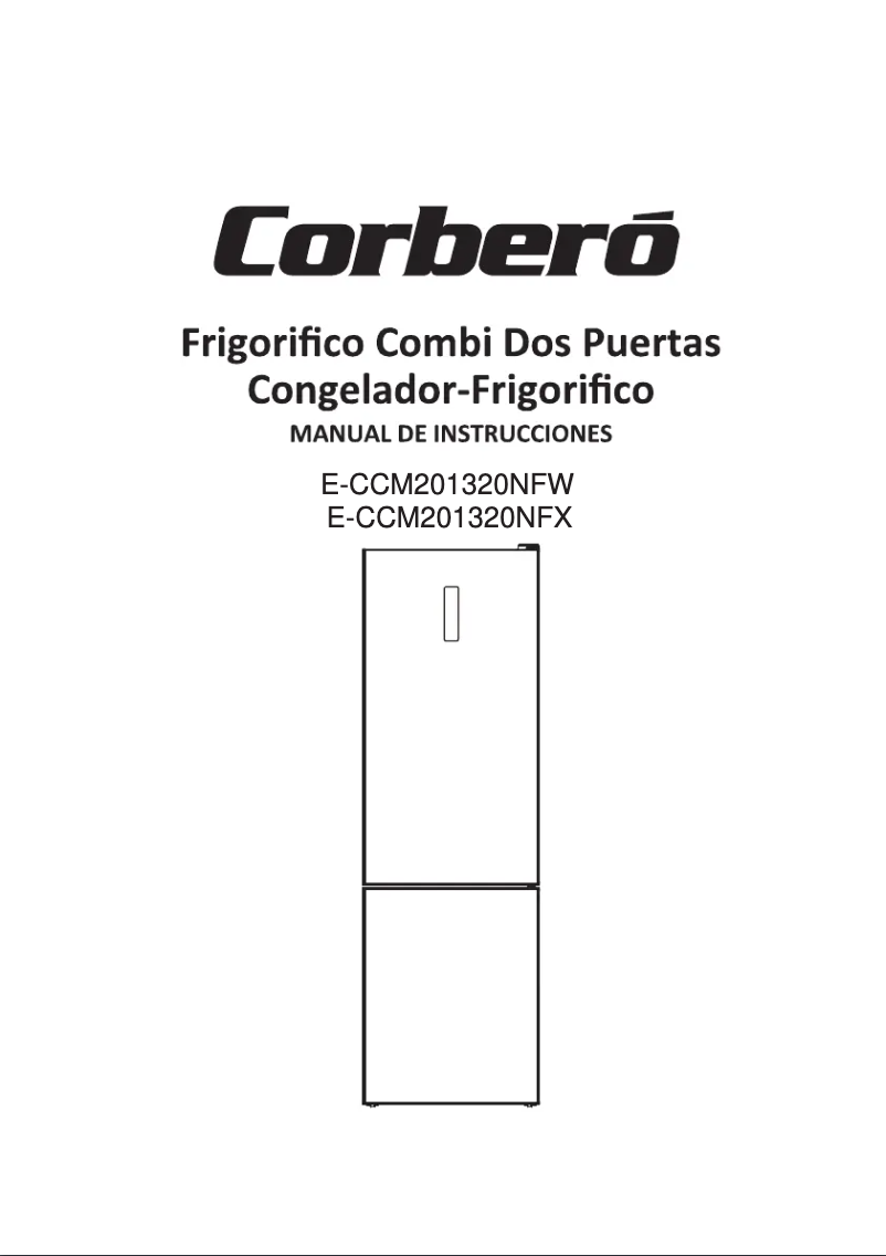 Page 1 de la notice Manuel utilisateur Corbero E-CCM201320NFX