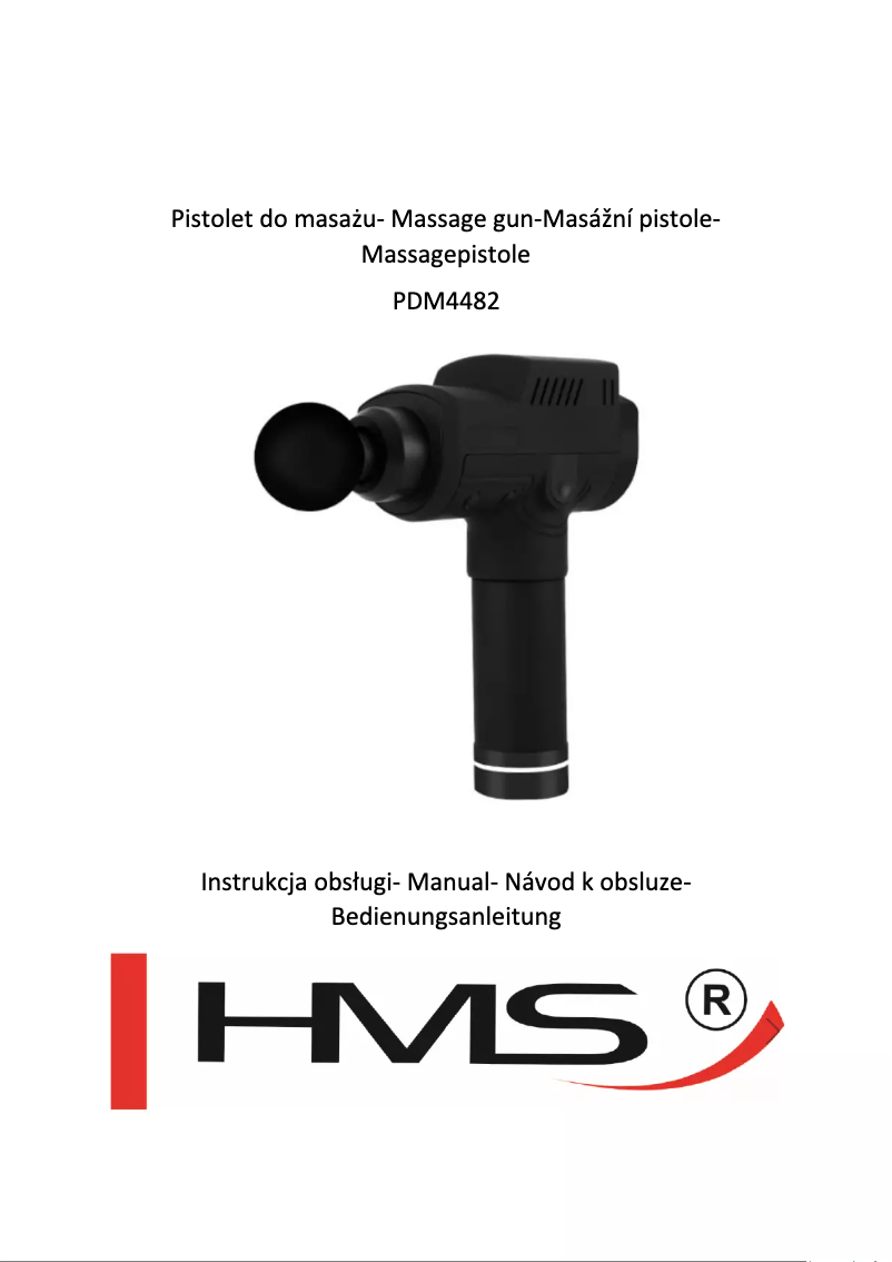 Image de la première page du manuel de l'appareil PDM4482