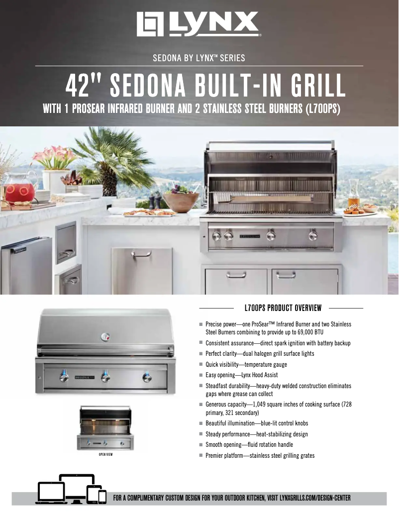 Image de la première page du manuel de l'appareil L700PSNG