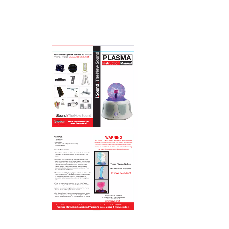 Page n°1 - Manuel utilisateur dreamGEAR i.Sound Concert To Go