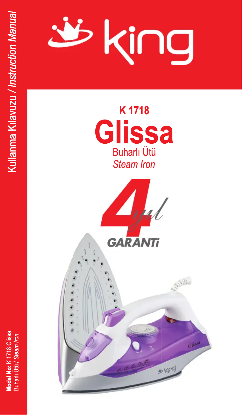 Página 1 del manual Manual de usuario King K 1718