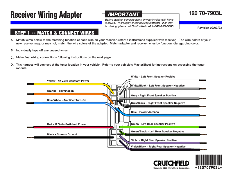 Image de la première page du manuel de l'appareil 70-7903L