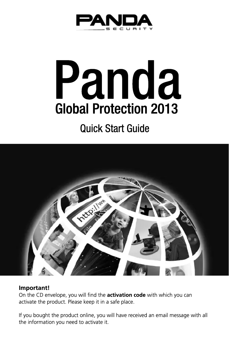Page 1 de la notice Manuel utilisateur Panda Global Protection 2013