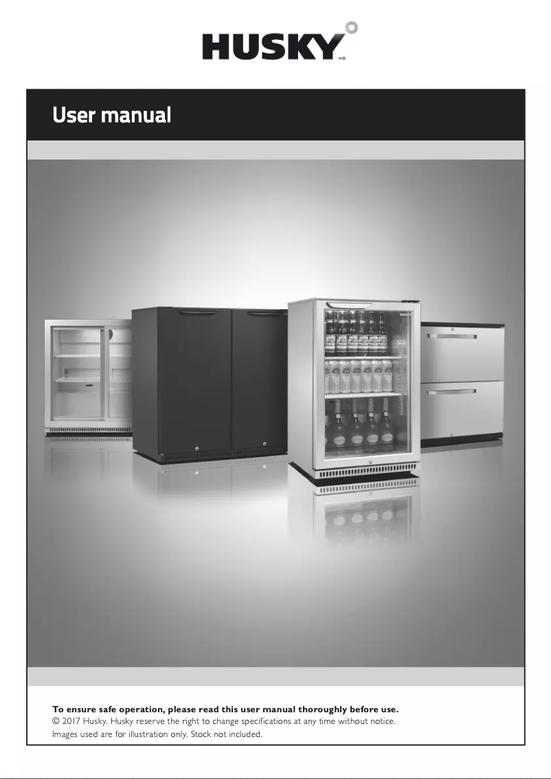 Page 1 de la notice Manuel utilisateur Husky C2ZZH