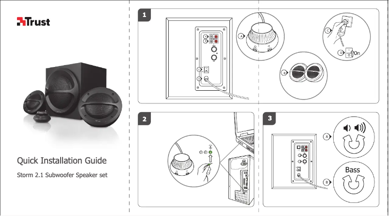 Page n°1 - Manuel utilisateur Trust Storm 2.1