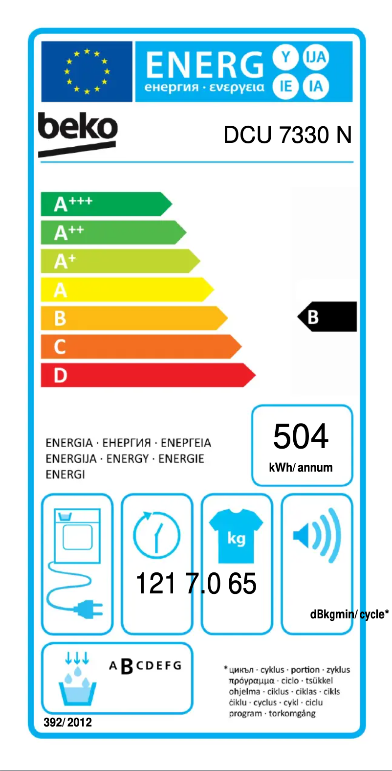 Image de la première page du manuel de l'appareil DCU 7330 N