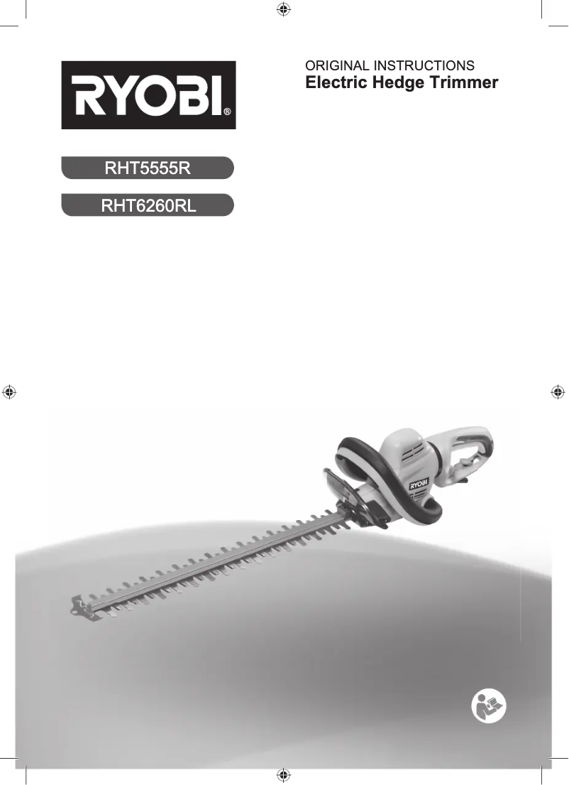 Page n°1 - Manuel utilisateur RYOBI RHT6260RL