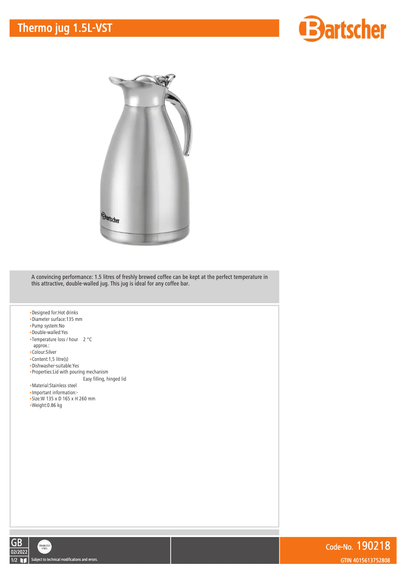 Image de la première page du manuel de l'appareil 190218